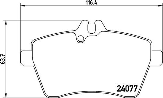 Brembo P 50 054 - Fren Balata Seti, Diskli Fren parcadolu.com