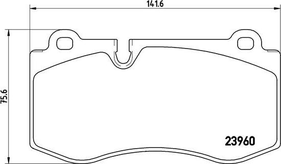 Brembo P 50 074X - Fren Balata Seti, Diskli Fren parcadolu.com