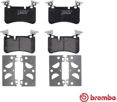 Brembo P 50 113 - FREN BALATASI ARKA LOW-MET MERCEDES-BENZ parcadolu.com