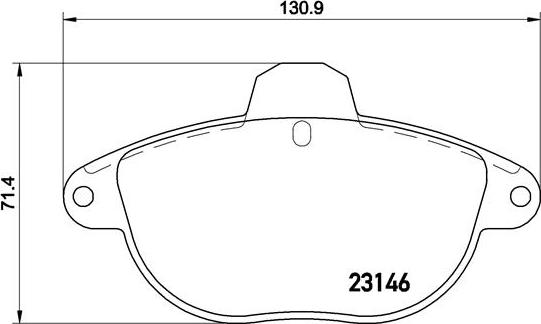 Brembo P 61 055 - Fren Balata Seti, Diskli Fren parcadolu.com