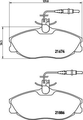 Brembo P 61 057 - Fren Balata Seti, Diskli Fren parcadolu.com