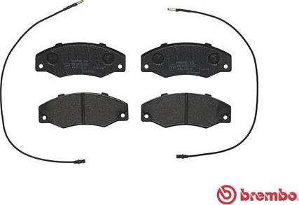 Brembo P 68 016 - FREN BALATASI ON LOW-MET RENAULT parcadolu.com