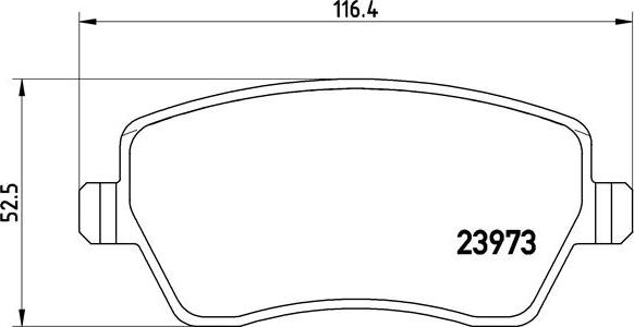 Brembo P 68 033X - Fren Balata Seti, Diskli Fren parcadolu.com