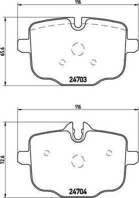 Brembo P 06 061 - Fren Balata Seti, Diskli Fren parcadolu.com