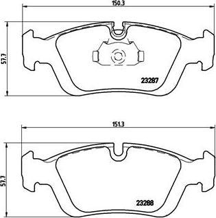 Brembo P 06 024 - Fren Balata Seti, Diskli Fren parcadolu.com