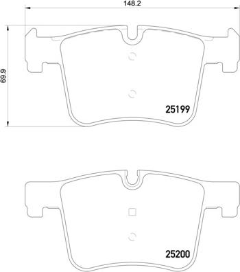 Brembo P 06 075X - Fren Balata Seti, Diskli Fren parcadolu.com