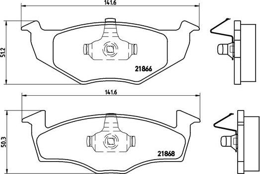 Brembo P 85 025 - Fren Balata Seti, Diskli Fren parcadolu.com