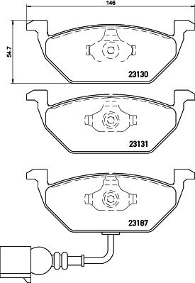 Brembo P 85 072 - Fren Balata Seti, Diskli Fren parcadolu.com