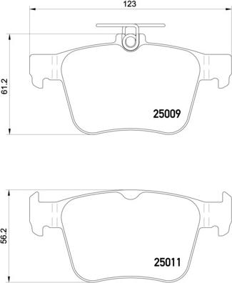 Brembo P 85 124 - Fren Balata Seti, Diskli Fren parcadolu.com