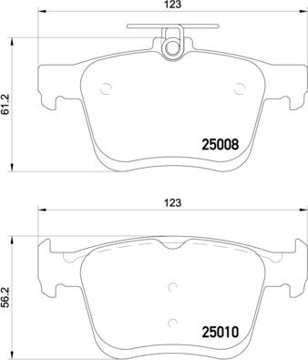 Brembo P 85 125 - Fren Balata Seti, Diskli Fren parcadolu.com