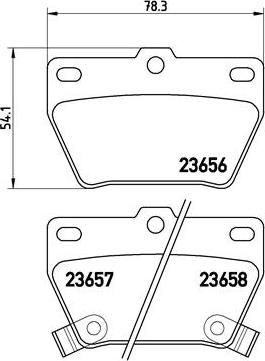 Brembo P 83 057 - Fren Balata Seti, Diskli Fren parcadolu.com