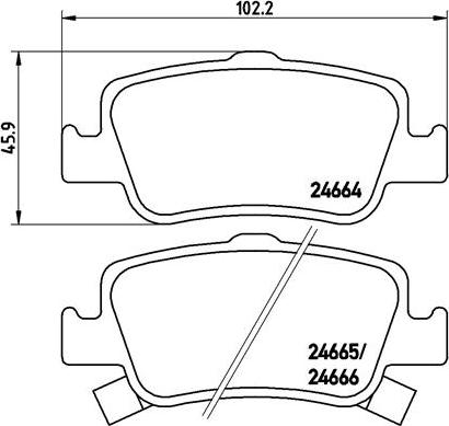 Brembo P 83 080 - Fren Balata Seti, Diskli Fren parcadolu.com