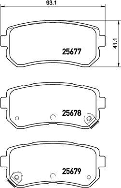 Brembo P 30 068 - Fren Balata Seti, Diskli Fren parcadolu.com