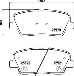 Brembo P 30 063 - Fren Balata Seti, Diskli Fren parcadolu.com