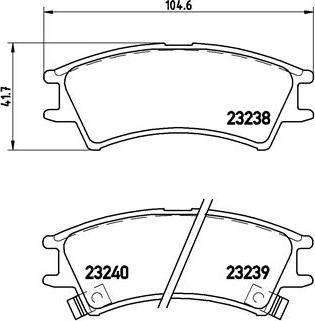 Brembo P 30 011 - Fren Balata Seti, Diskli Fren parcadolu.com