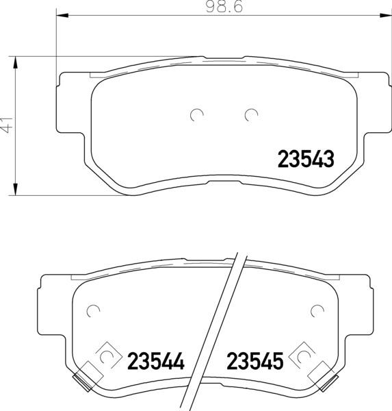 Brembo P 30 088 - Fren Balata Seti, Diskli Fren parcadolu.com