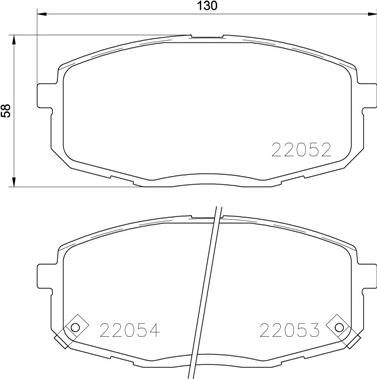 Brembo P 30 077 - Fren Balata Seti, Diskli Fren parcadolu.com