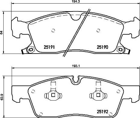 Brembo P 37 015 - Fren Balata Seti, Diskli Fren parcadolu.com