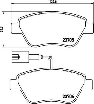 Brembo P 23 085 - Fren Balata Seti, Diskli Fren parcadolu.com