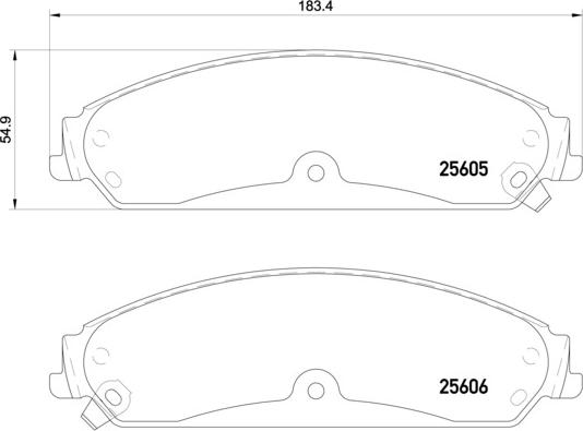 Brembo P 23 149 - Fren Balata Seti, Diskli Fren parcadolu.com