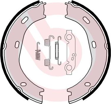 Brembo S 50 501 - El Fren Papuç Balata, Seti parcadolu.com