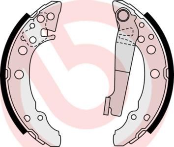 Brembo S 85 535 - Fren Pabuç Takımı parcadolu.com