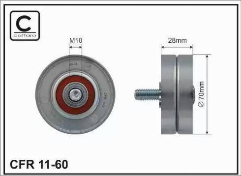 LPR AA10234 - Alternatör Gergi Rulmanı parcadolu.com