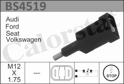 Calorstat by Vernet BS4519 - Fren Lamba Pedal, Müşürü parcadolu.com