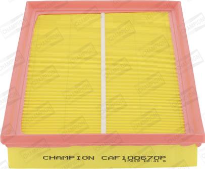 Champion CAF100670P - Hava Filtresi parcadolu.com