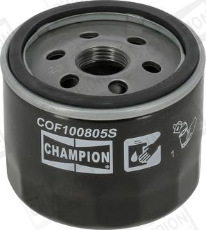 Champion COF100805S - Yağ filtresi parcadolu.com