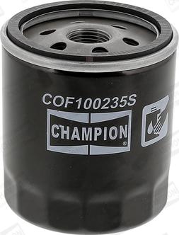 Champion COF100235S - Yağ filtresi parcadolu.com