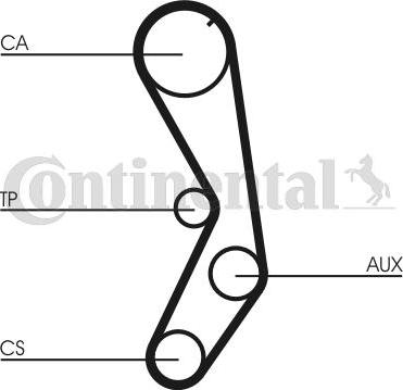 Contitech CT 605 - EKSANTRIK KAYISI SLX TEMPRA TIPO UNO 70 SCUDO 94249 parcadolu.com