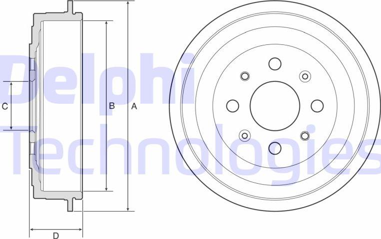 Delphi BF619 - FREN KAMPANASI parcadolu.com