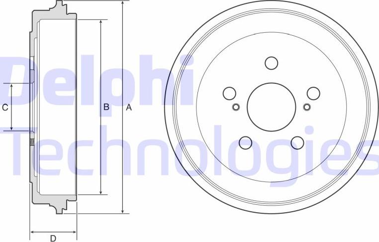 Delphi BF615 - Fren Kampanası parcadolu.com