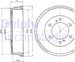 Delphi BF241 - Fren Kampanası parcadolu.com