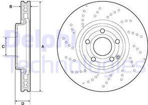 Delphi BG9189C - Fren Diski parcadolu.com