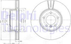 Delphi BG9871C - Fren Diski parcadolu.com