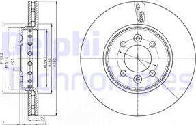 Delphi BG4536C - Fren Diski parcadolu.com