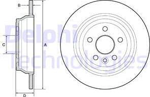 Delphi BG4656C - Fren Diski parcadolu.com