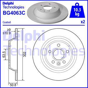 Delphi BG4063C - Fren Diski parcadolu.com