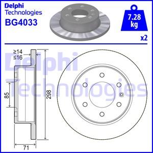 Delphi BG4033 - Fren Diski parcadolu.com