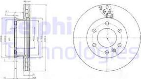 Delphi BG4032C-18B1 - Fren Diski parcadolu.com