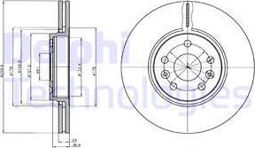 Delphi BG4338C - Fren Diski parcadolu.com