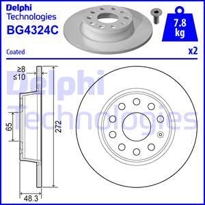 Delphi BG4324C - Fren Diski parcadolu.com