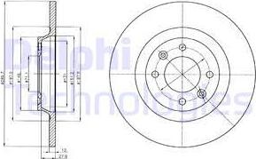 Delphi BG4322 - Fren Diski parcadolu.com