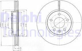 Delphi BG4278 - Fren Diski parcadolu.com