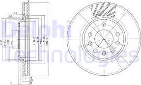 Delphi BG3405C - Fren Diski parcadolu.com