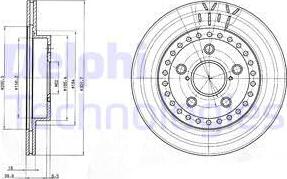 Delphi BG3536 - Fren Diski parcadolu.com