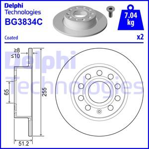 Delphi BG3834C - Fren Diski parcadolu.com
