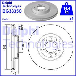 Delphi BG3835C - Fren Diski parcadolu.com